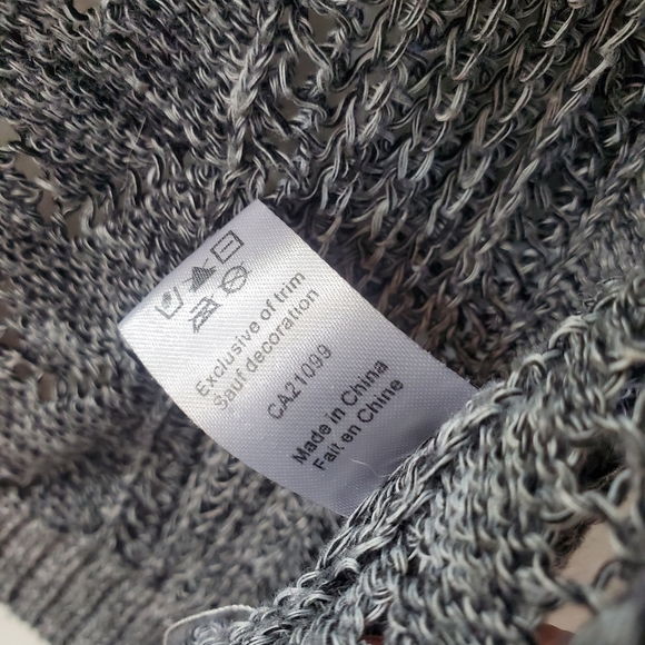 Grey Knit Cardigan - Picture 4 of 5